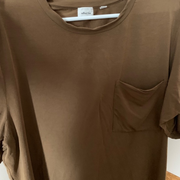 NWOT Aritzia | Wilfred Free Green Top - Picture 2 of 6